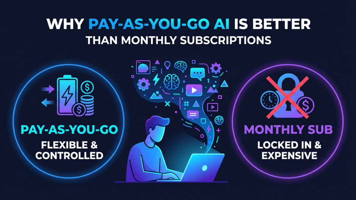 Why Pay-As-You-Go AI Is Better Than Monthly Subscriptions