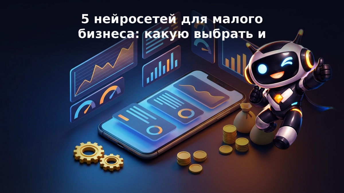 5 нейросетей для малого бизнеса: какую выбрать и сколько это стоит в 2026 году